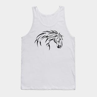 Tattoo Style Horse Tank Top